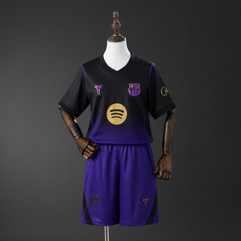 Camiseta + Short FC Barcelona Visitante 26/27 Niños