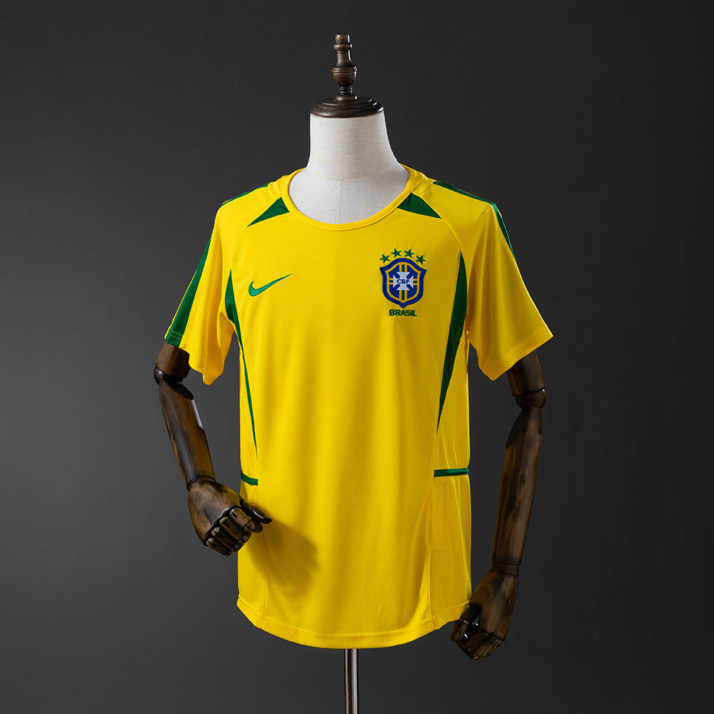 Camiseta Brasil 2002 Adultos