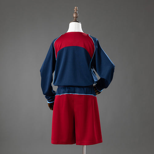 Camiseta + Short Atletico de Madrid Visitante SpiderMan Manga Larga 2004/05 Niños