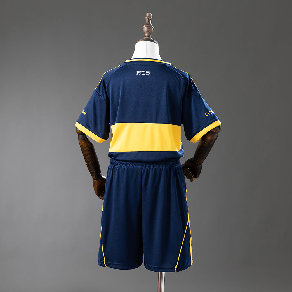 Camiseta + Short Boca Juniors Trueno Version 25/26 Niños