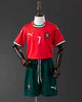 Camiseta + Short Portugal 25/26 Niños CRISTIANO RONALDO 7