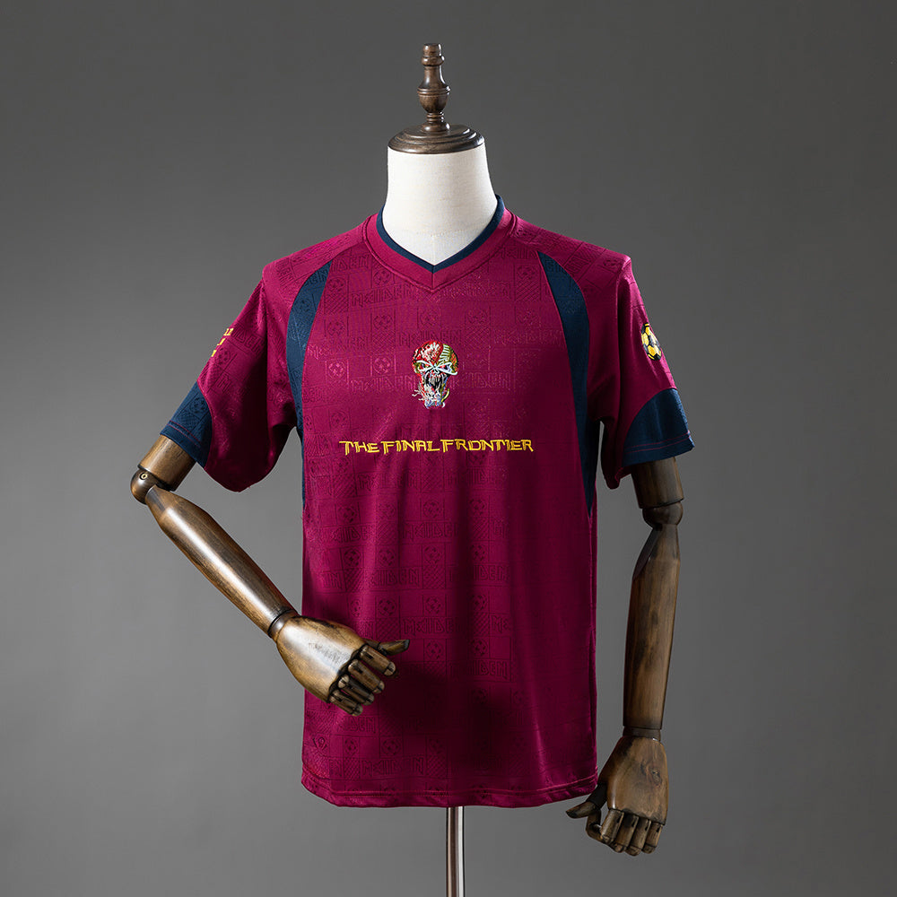 Camiseta Iron Maiden x West Ham United Visitante 2010 Adultos