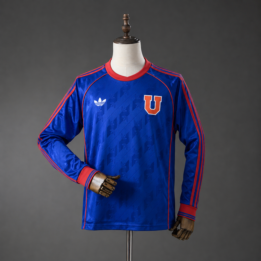 Camiseta Universidad de Chile Versión Clasic 26/27 Adultos Manga Larga