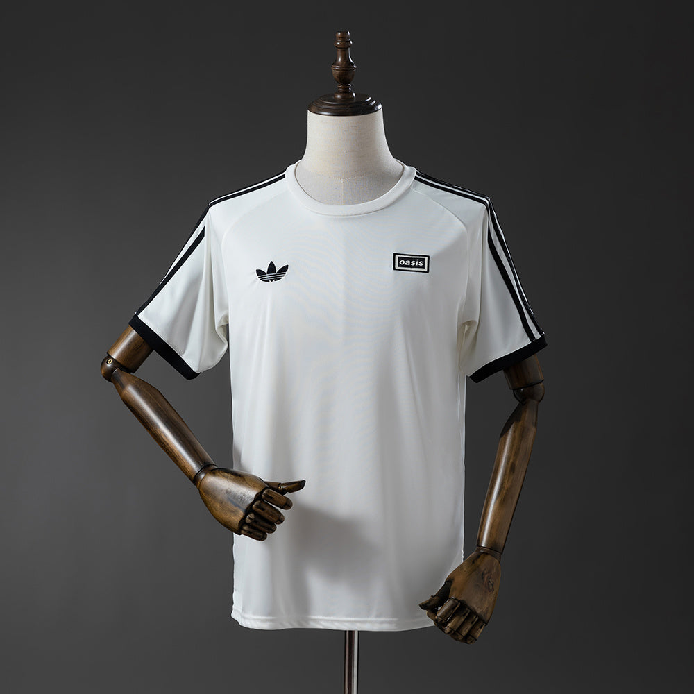 Camiseta Oasis Band Retro White Adultos