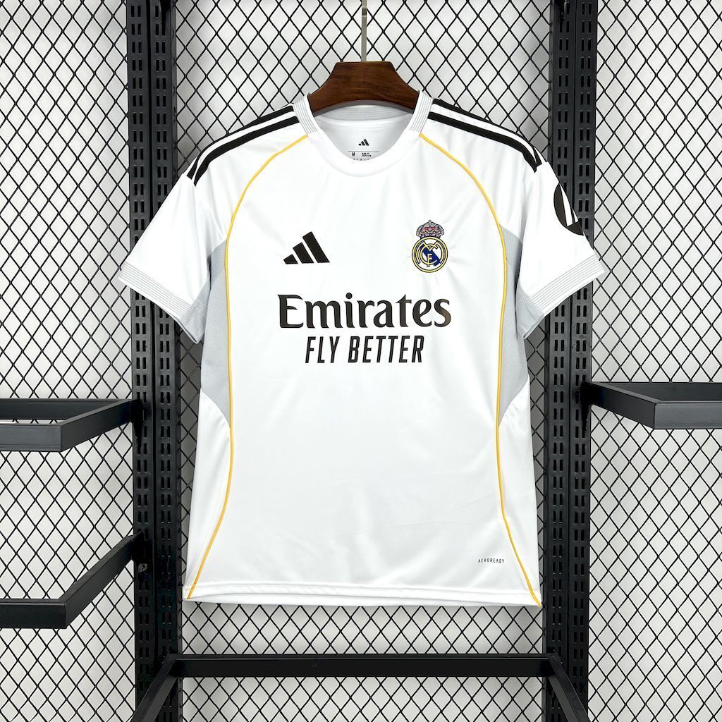Camiseta Real Madrid Local 25/26 Adultos
