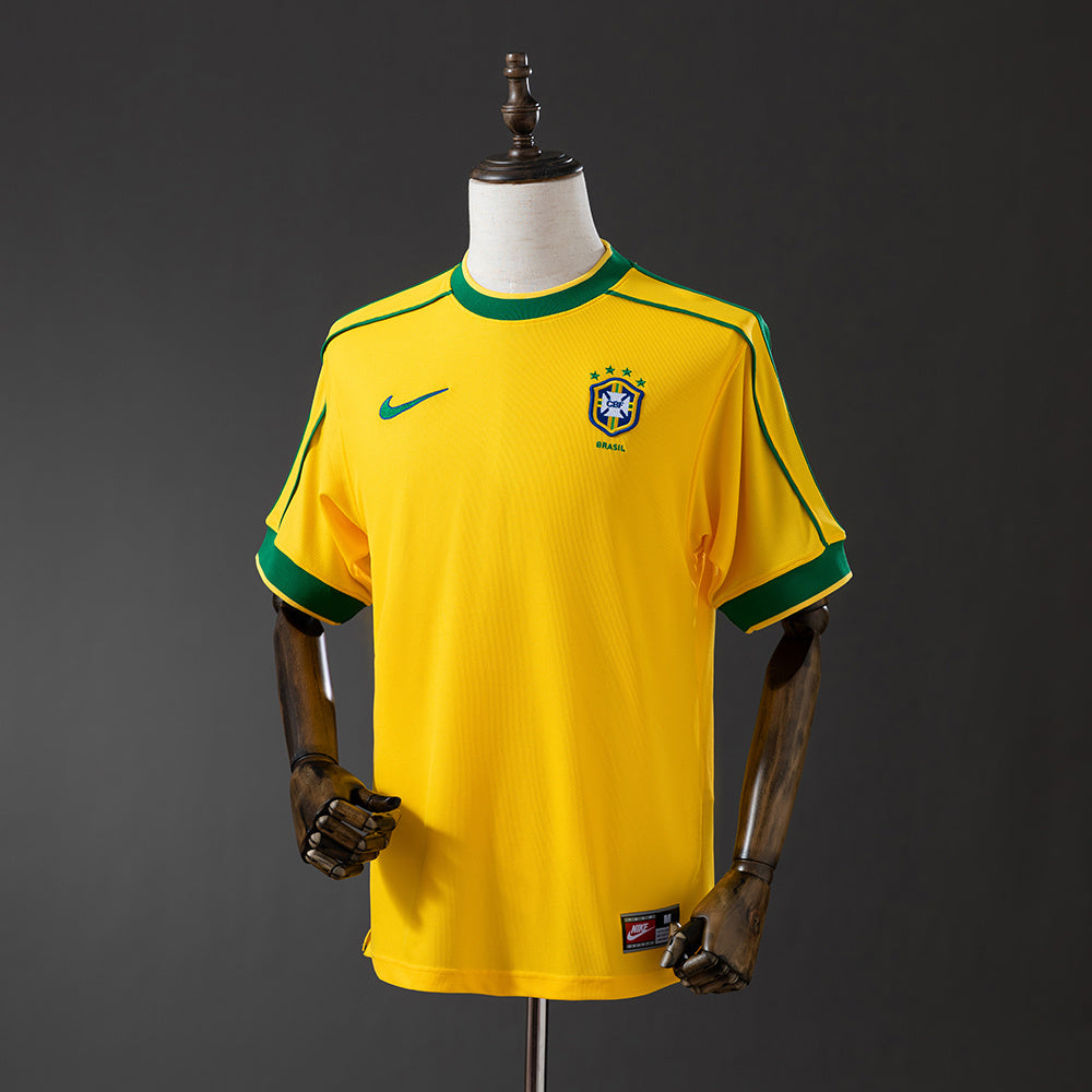 Camiseta Brasil Local 1998 Adultos