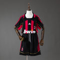 Camiseta + Short Milan 06/07 Retro Niños