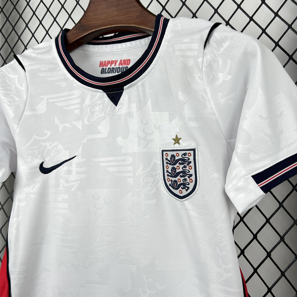 Camiseta + Short Inglaterra 26/27 Niños