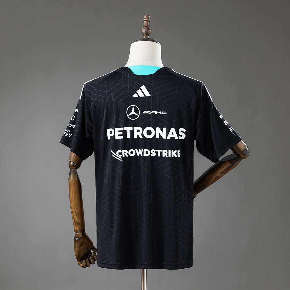Camiseta Mercedes-AMG Team 2026 Petronas Corte V Black