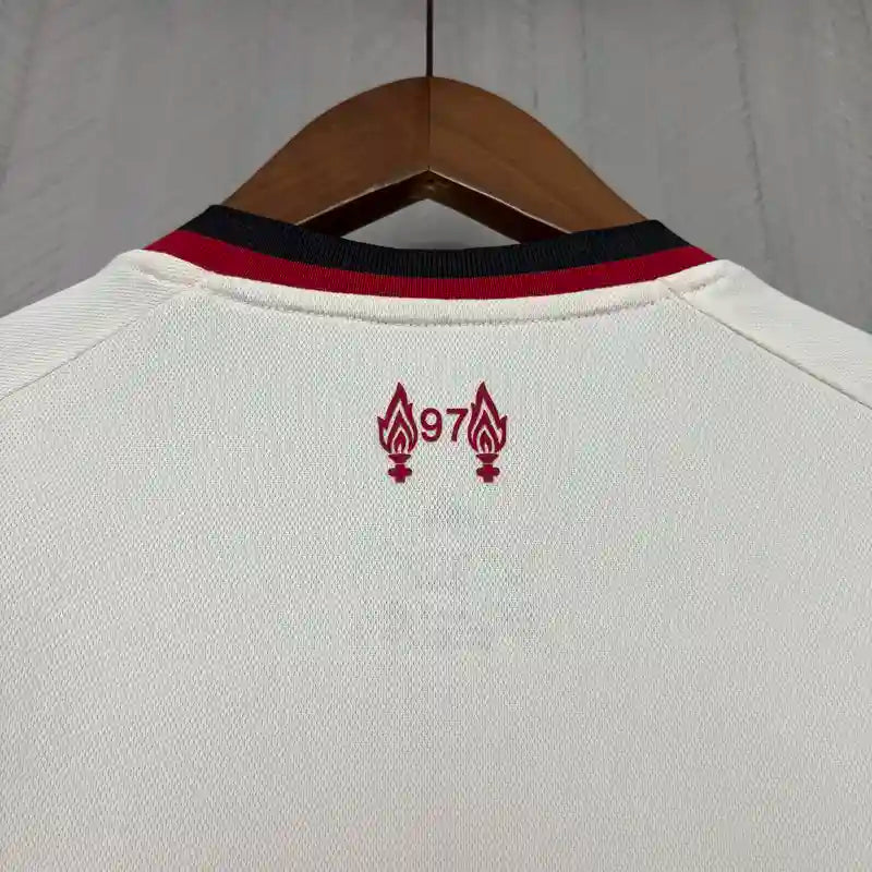 Camiseta Liverpool Visitante 25/26 Adultos Manga Larga