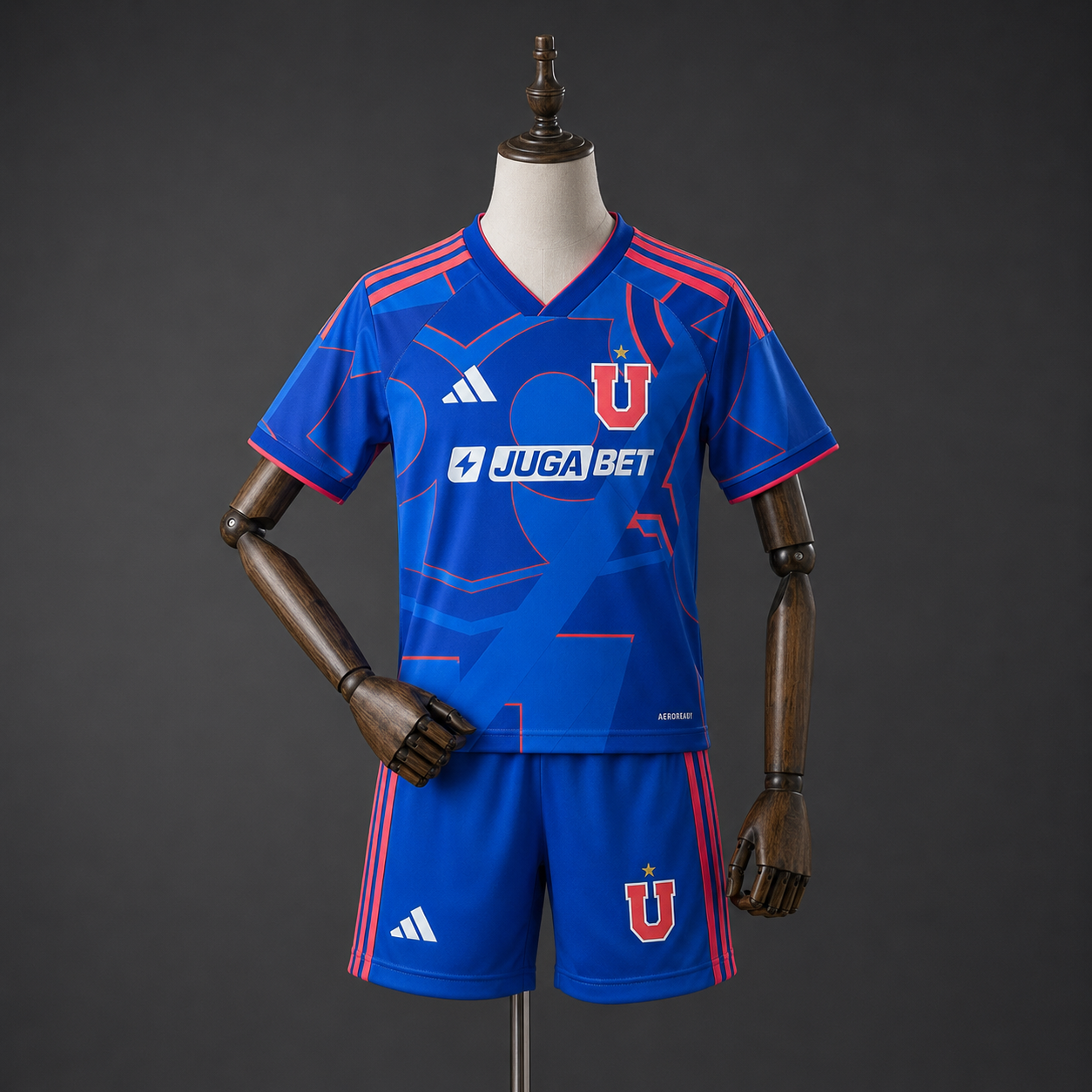 Camiseta + Short Universidad de Chile Local 26/27 Niños