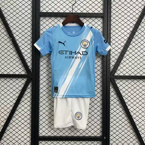 Camiseta + Short Manchester City 25/26 Niños