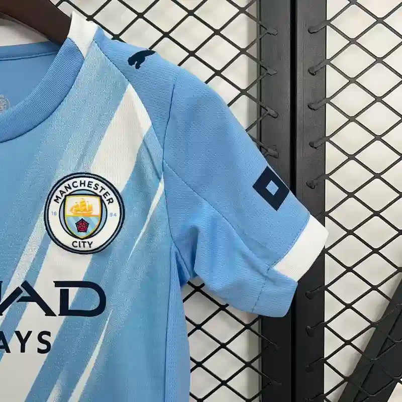 Camiseta + Short Manchester City 25/26 Niños