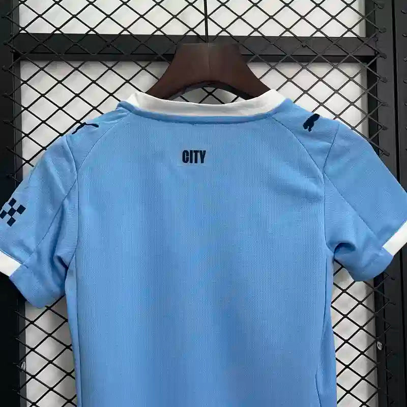 Camiseta + Short Manchester City 25/26 Niños