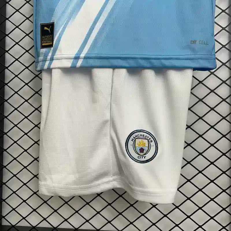 Camiseta + Short Manchester City 25/26 Niños