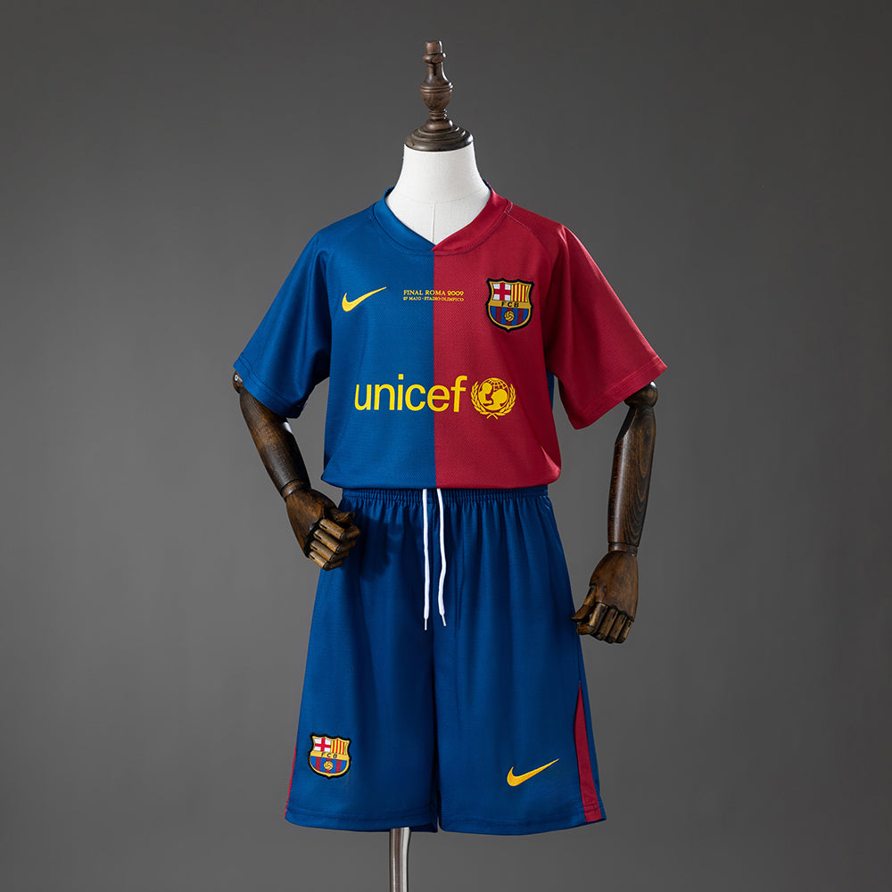 Camiseta + Short FC Barcelona 2008/09 Niños