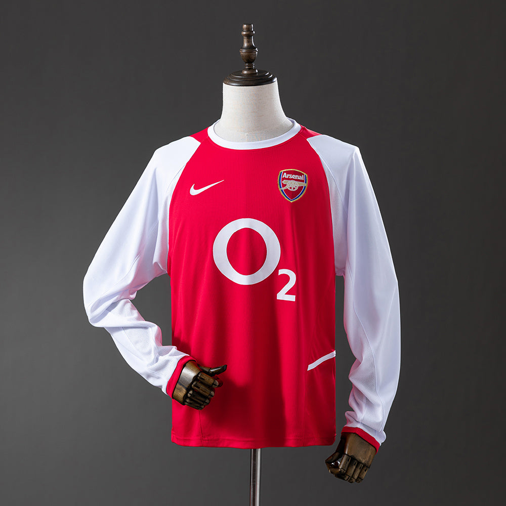 Camiseta Arsenal 2004/05 Adultos Manga Larga