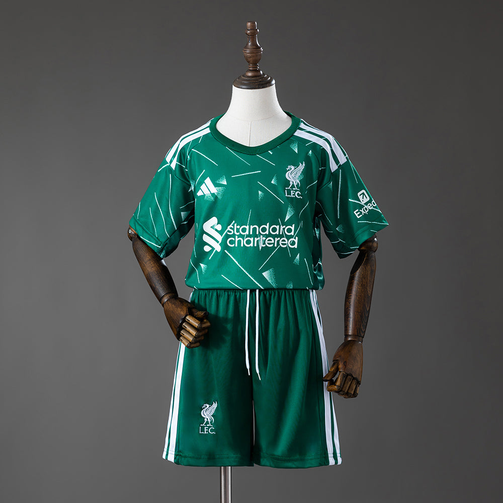 Camiseta + Short Liverpool 26/27 Portero Niños