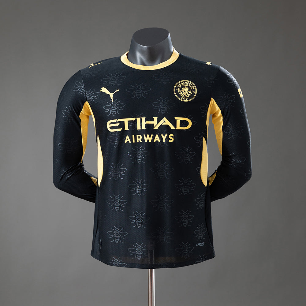 Camiseta Manchester City Tercera 26/27 Adultos Manga Larga [PLAYER VERSION]