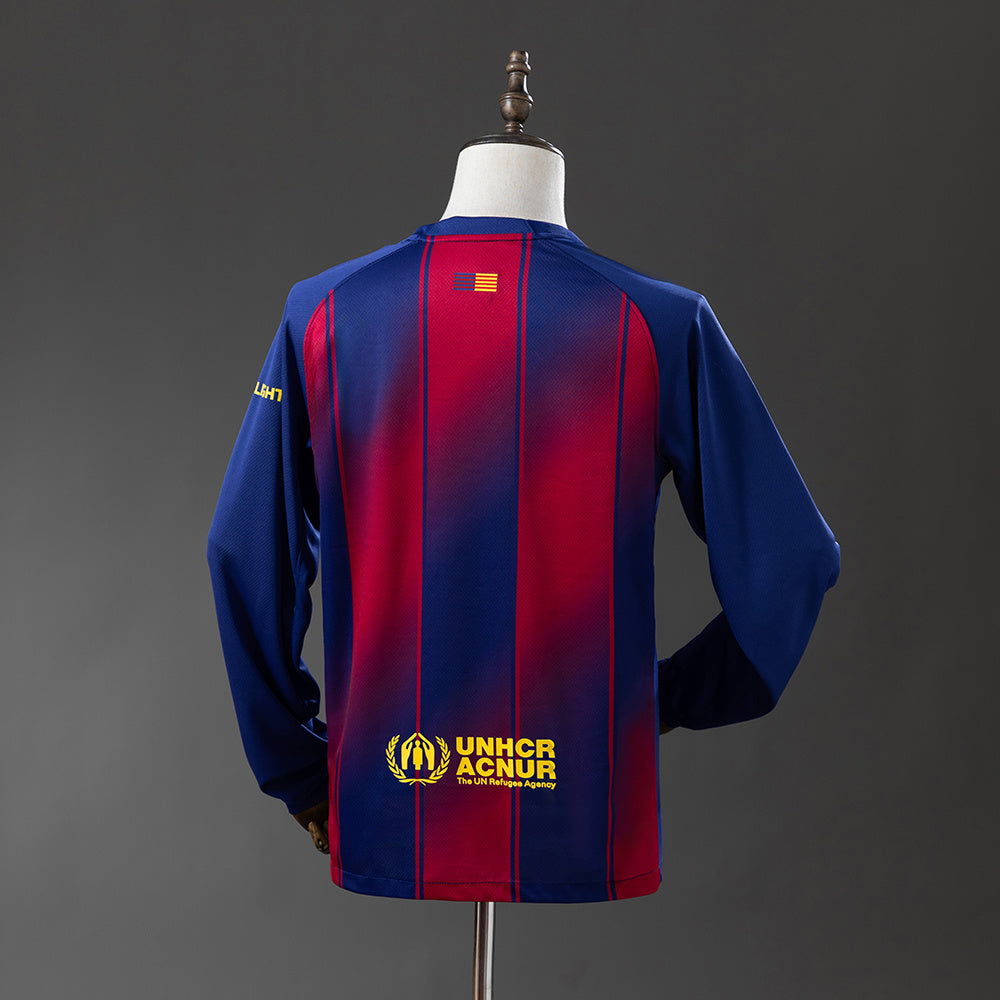 Camiseta FC Barcelona Local 25/26 Adultos Manga Larga