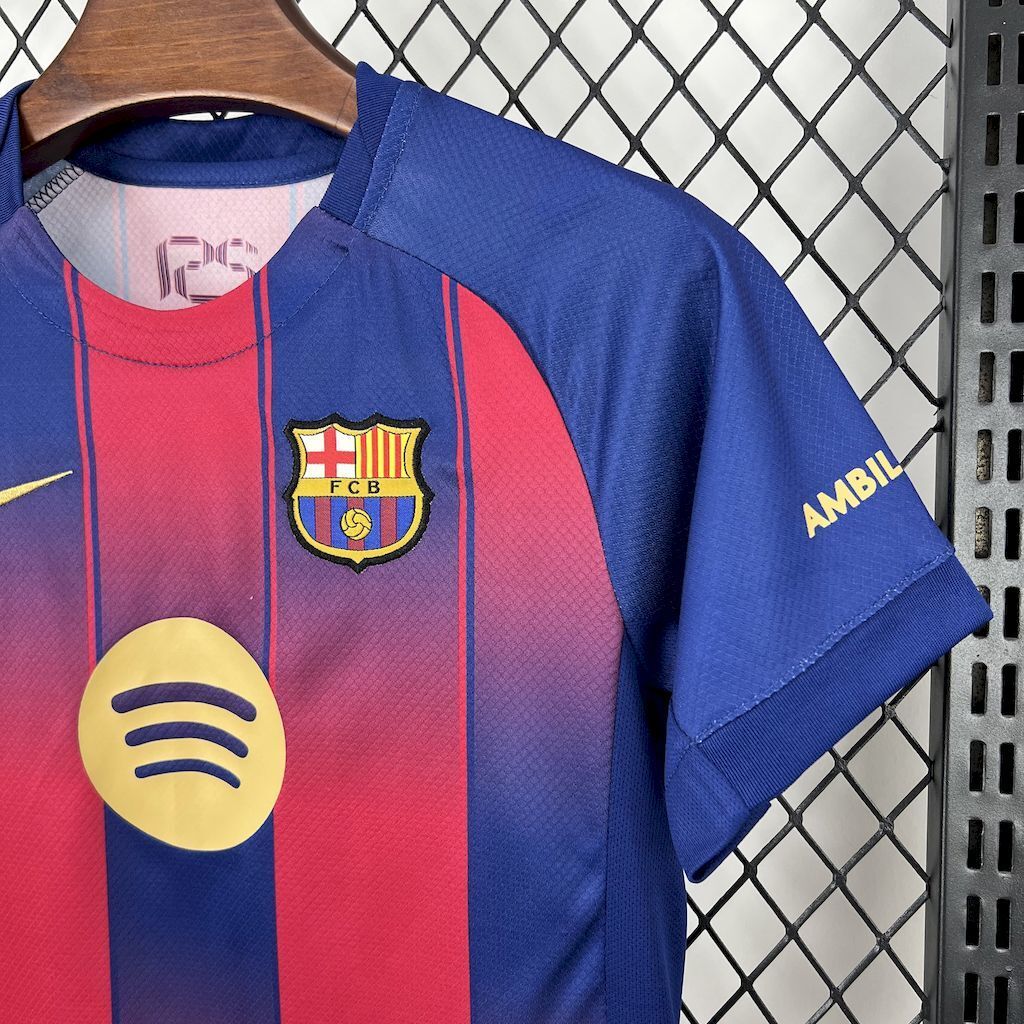 Camiseta + Short FC Barcelona 25/26 Niños