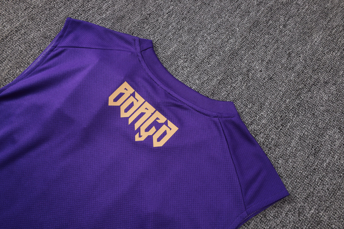 Camiseta Barcelona Entrenamiento Purpura Sin Mangas 26/27