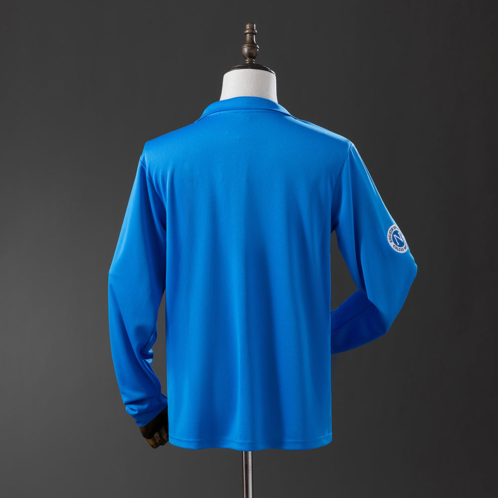 Camiseta Napoli Local Manga Larga 1987/88 Adultos