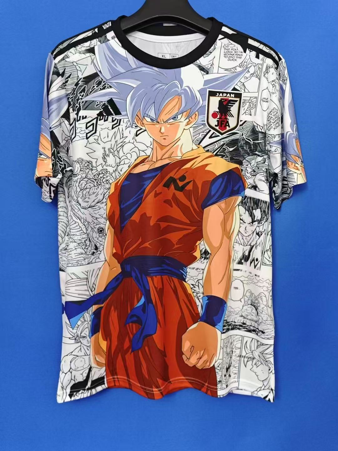 Camiseta Japón Edición Especial Dragon Ball Gokú Ultra Instinto Manga Adultos