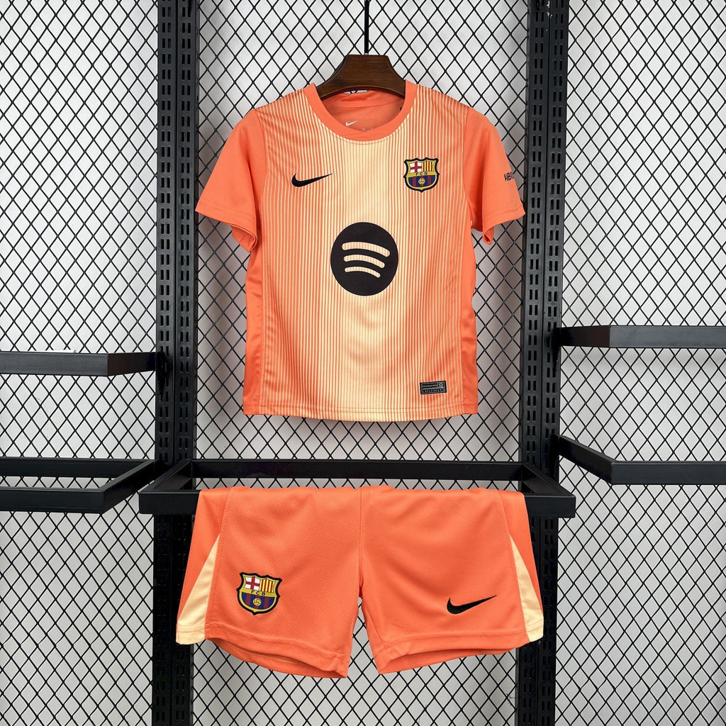 Camiseta + Short FC Barcelona 25/26 Portero Niños