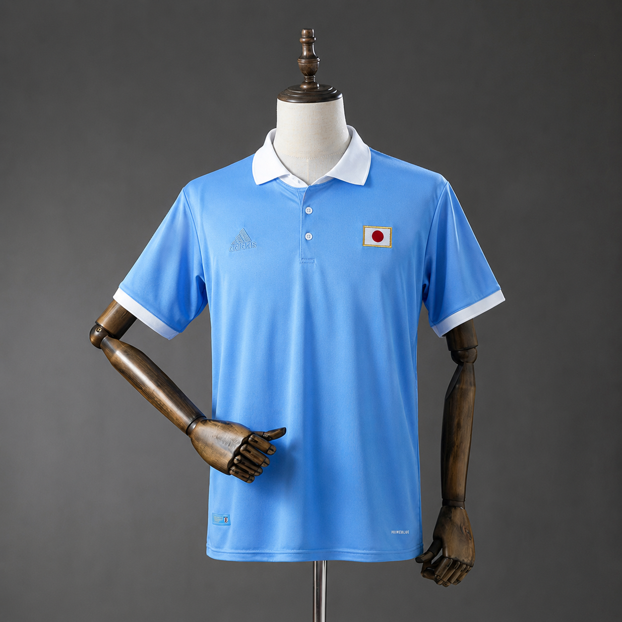 Camiseta Japón Edición Especial Retro Celeste Adultos