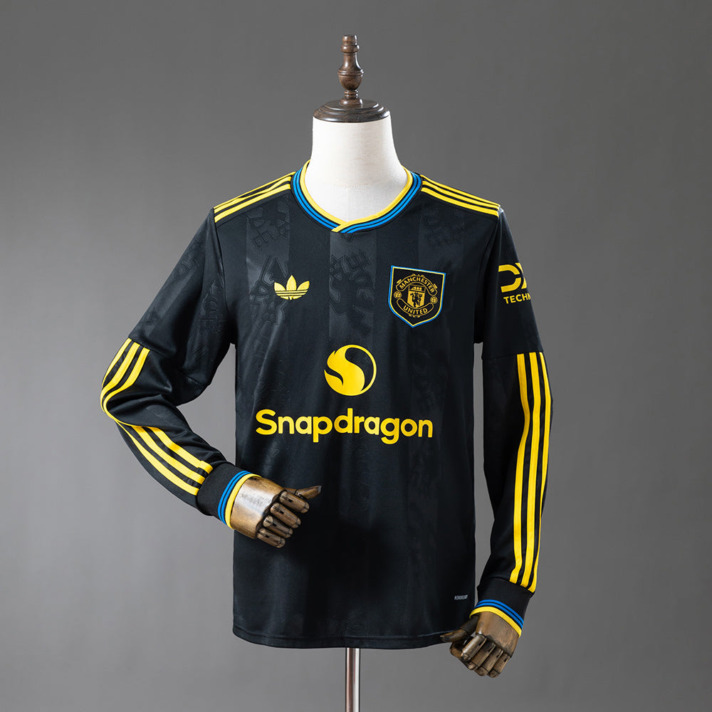 Camiseta Manchester United Tercera Manga Larga 25/26 Adultos