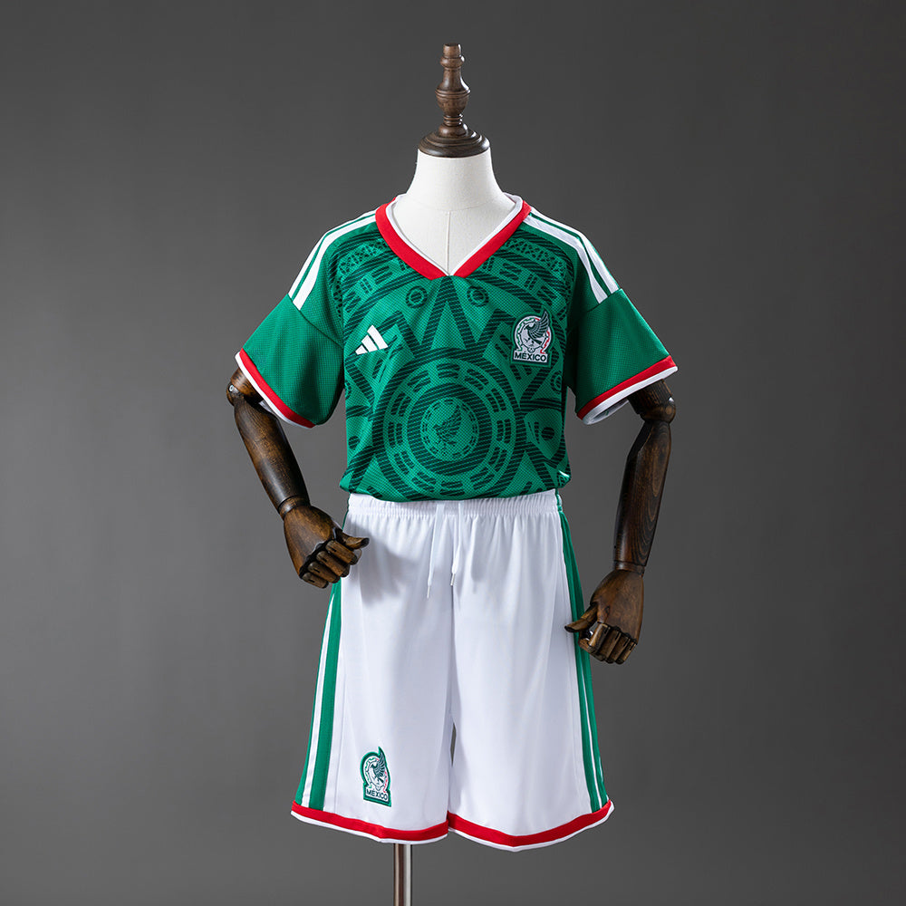 Camiseta + Short México Local 26/27 Niños