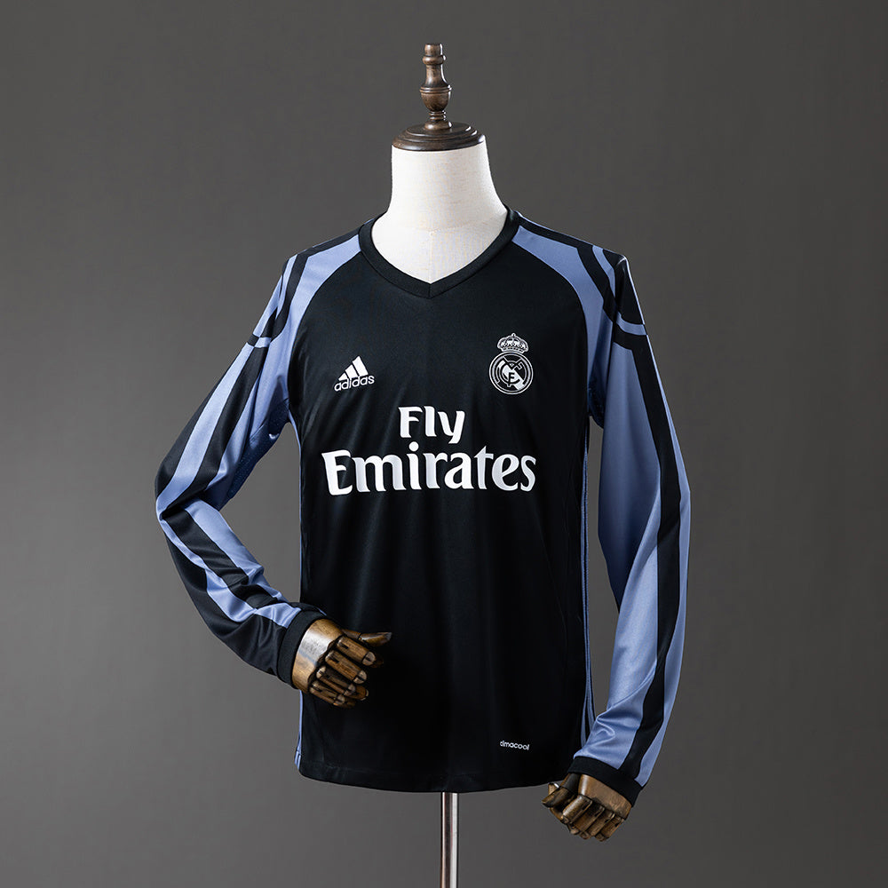Camiseta Real Madrid 16/17 Tercera Manga Larga Adultos
