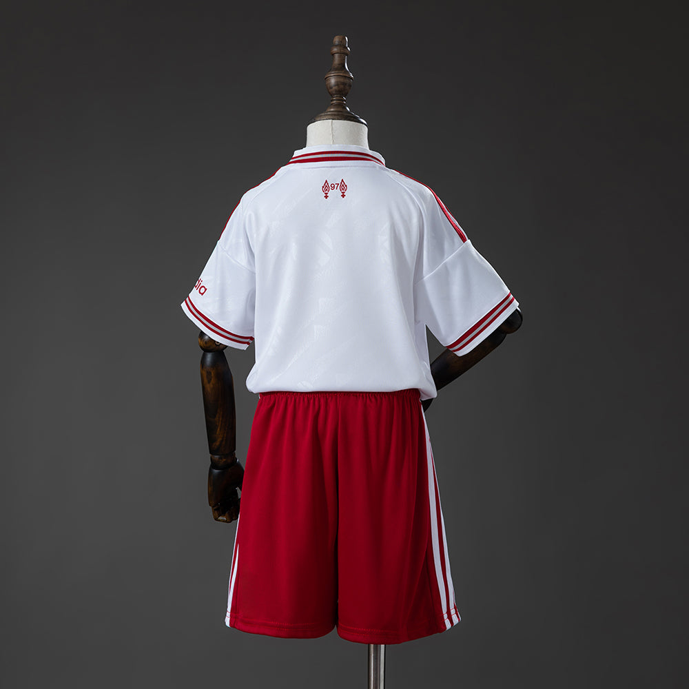 Camiseta + Short Liverpool Visitante 26/27 Niños