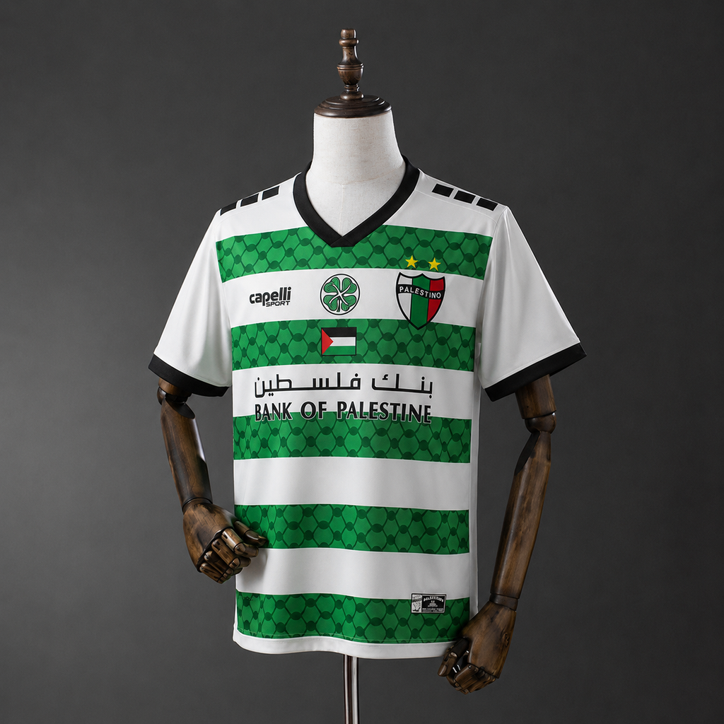 Camiseta Palestino Edición Celtic 2025/2026 Adultos
