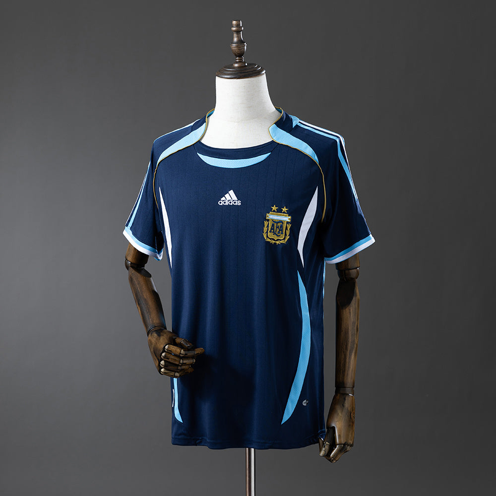 Camiseta Argentina 2006 Visitante Adultos