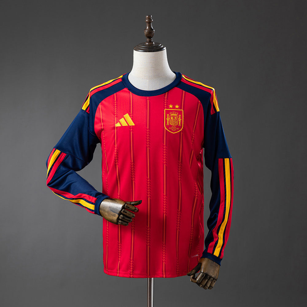 Camiseta España Local 26/27 Adultos Manga Larga