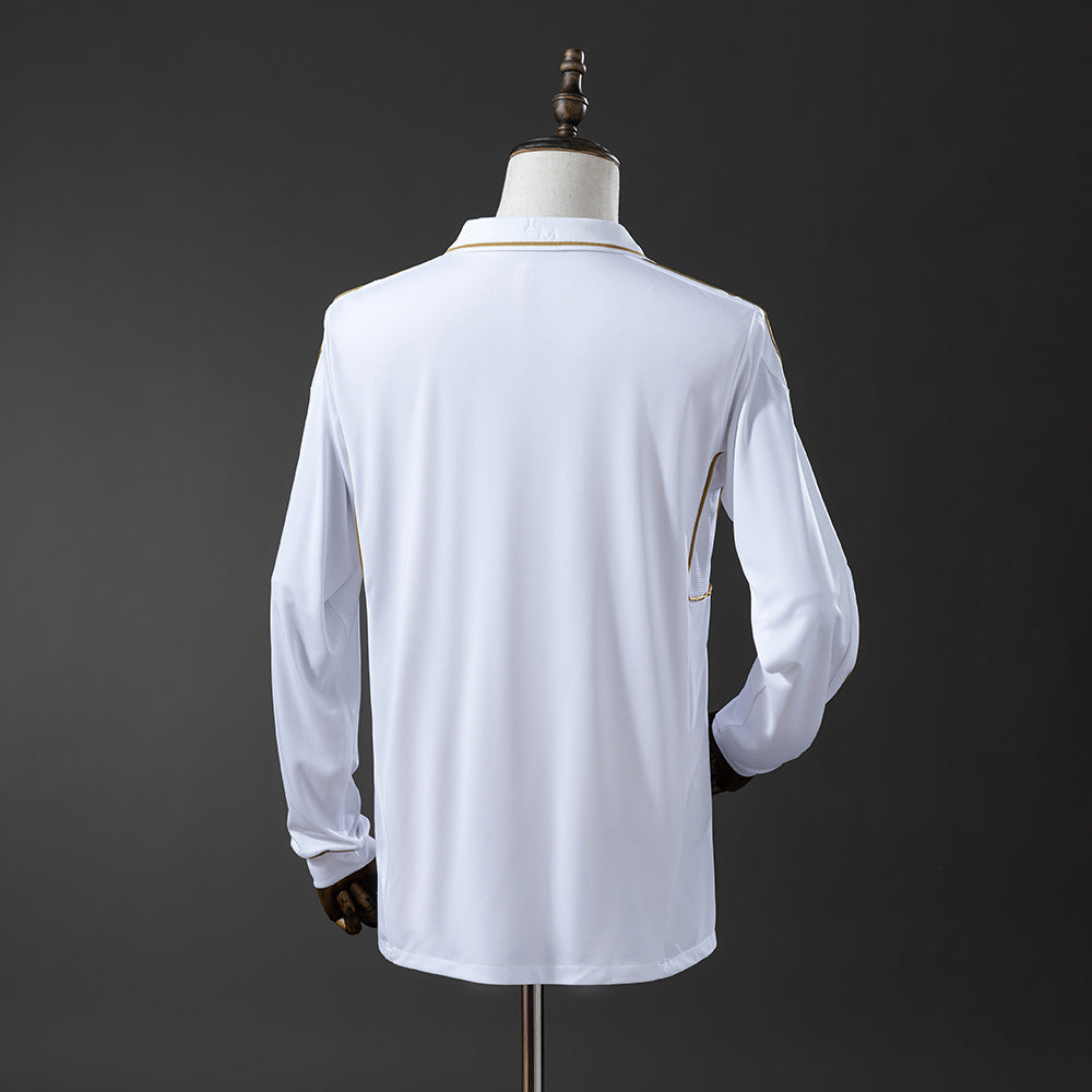 Camiseta Real Madrid 11/12 Local Manga Larga Adultos