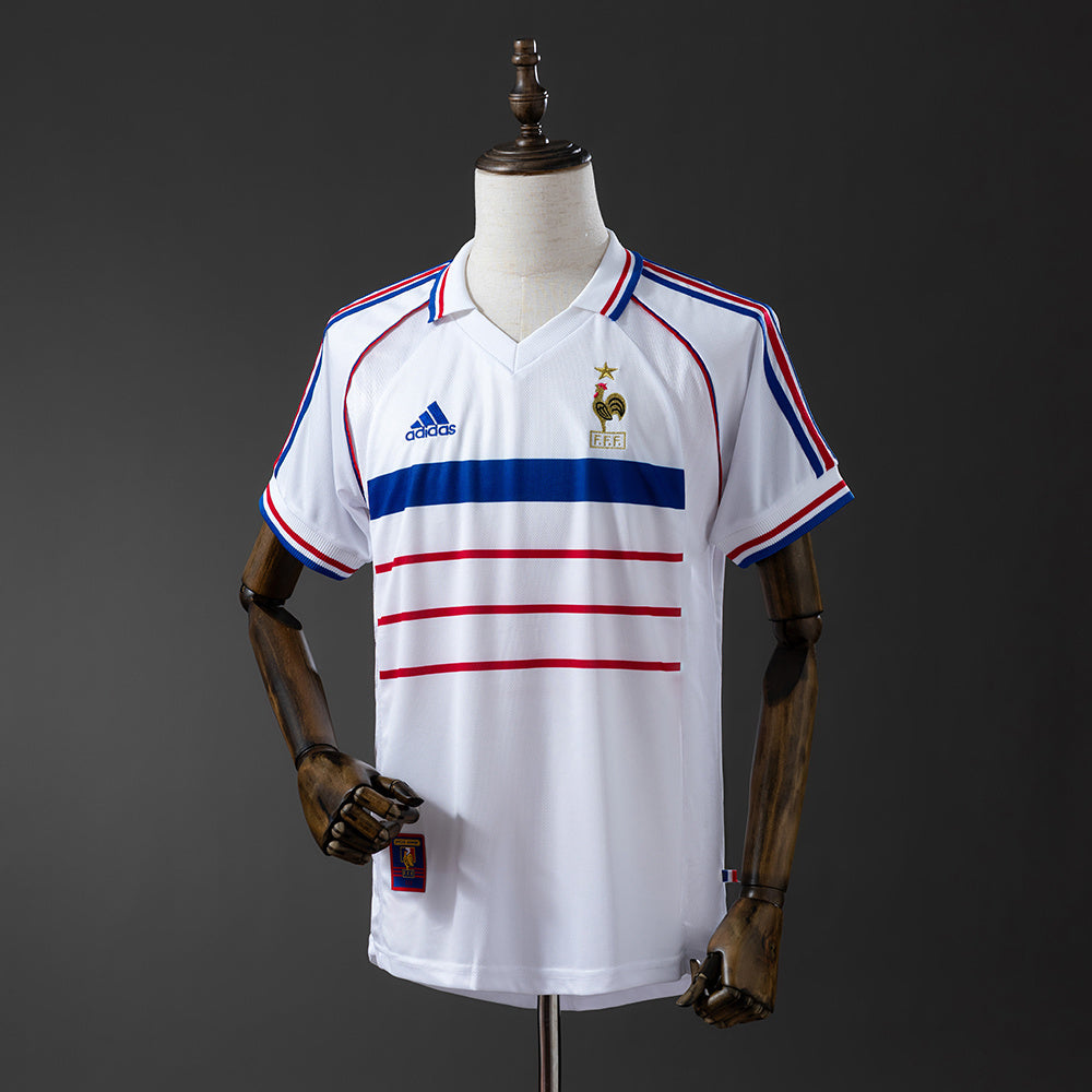 Camiseta Francia 1998 Visitante Adultos