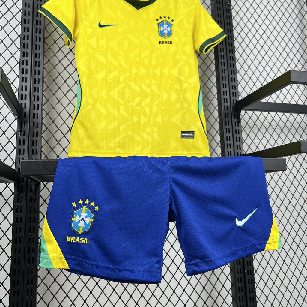 Camiseta + Short Brasil 25/26 Niños