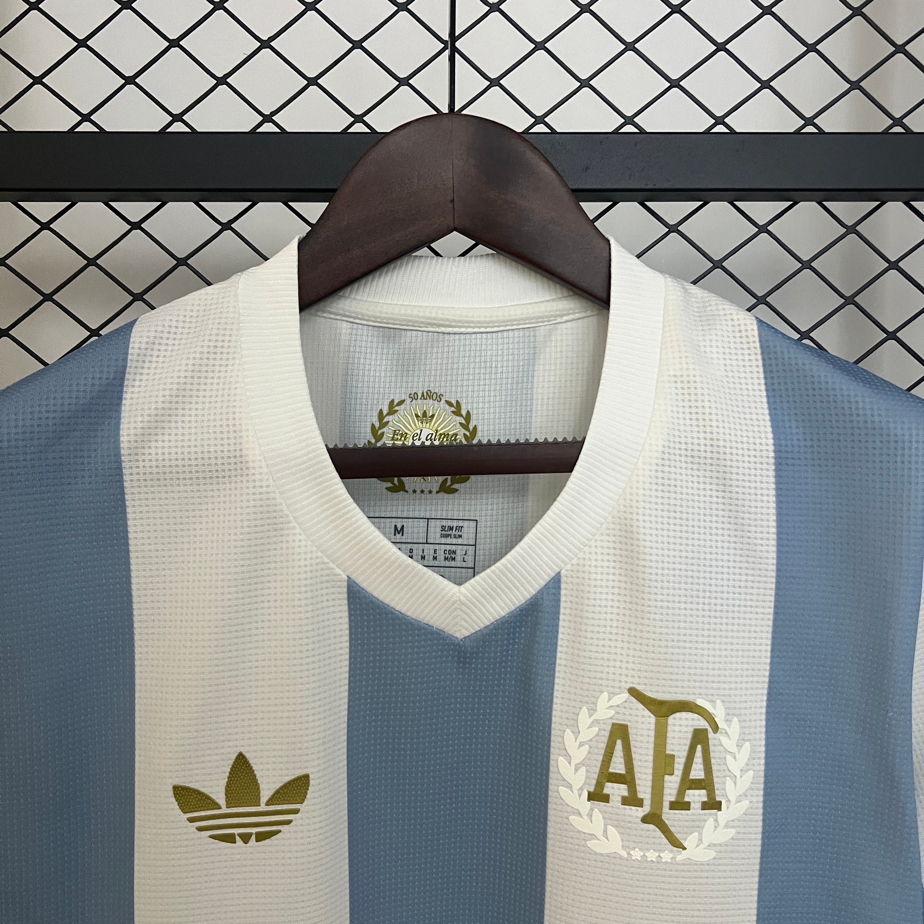 Camiseta Argentina Edición 50 Años Adultos