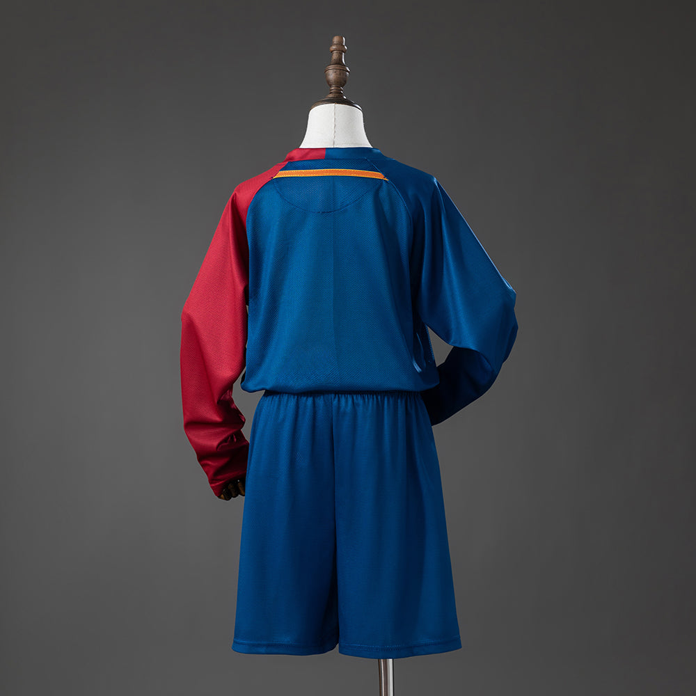 Camiseta + Short FC Barcelona 2008/09 Manga Larga Niños
