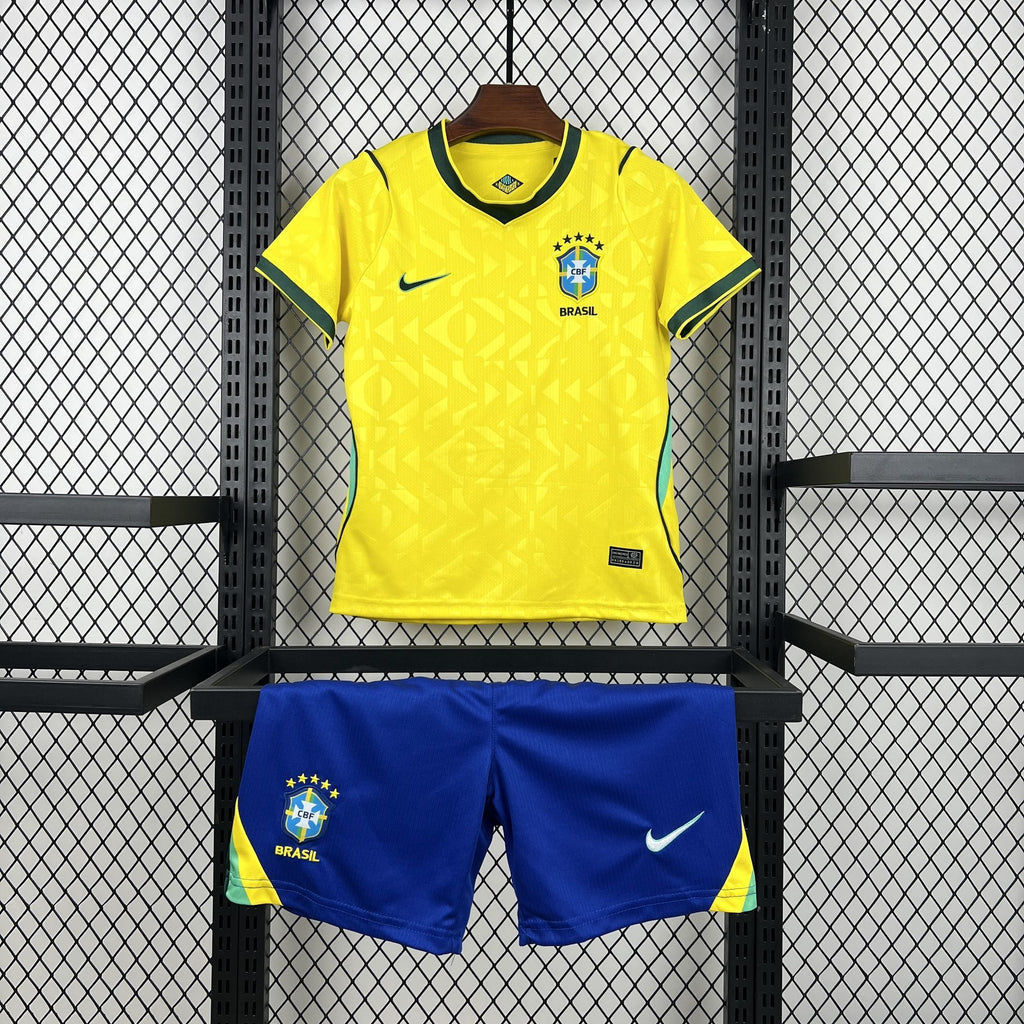 Camiseta + Short Brasil 25/26 Niños