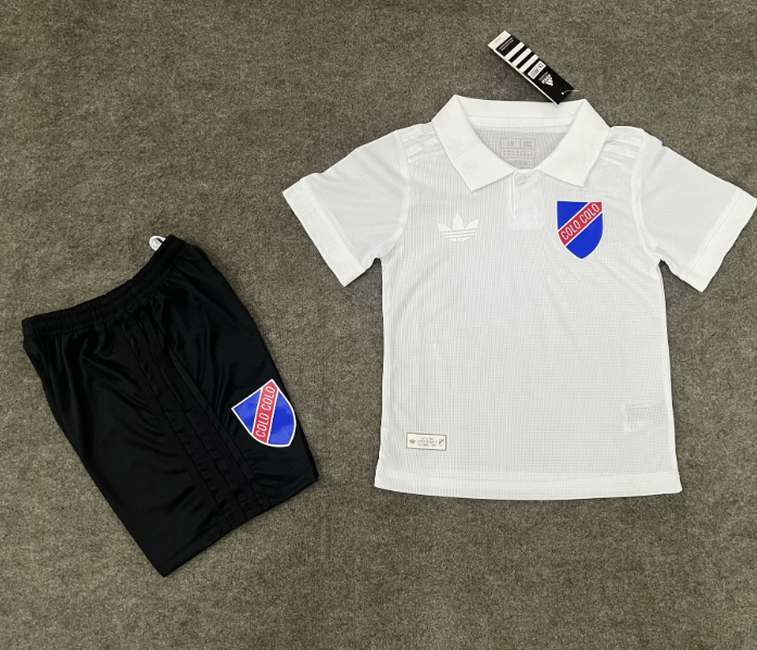Camiseta + Short Colo-Colo Local 25/26 Niños Centenario 100 Años