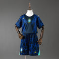 Camiseta + Short Brasil Visitante 26/27 Niños