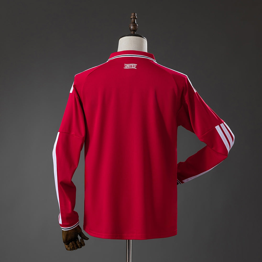 Camiseta Manchester United Local Manga Larga 26/27 Adultos