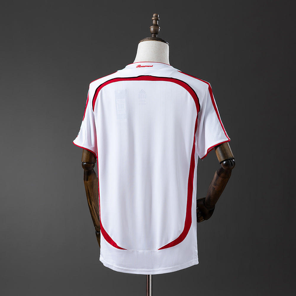 Camiseta AC Milan 2006/2007 Visitante Adultos
