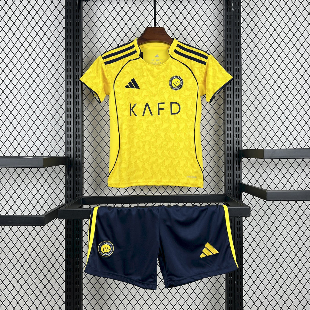 Camiseta + Short Al Nassr 25/26 Niños