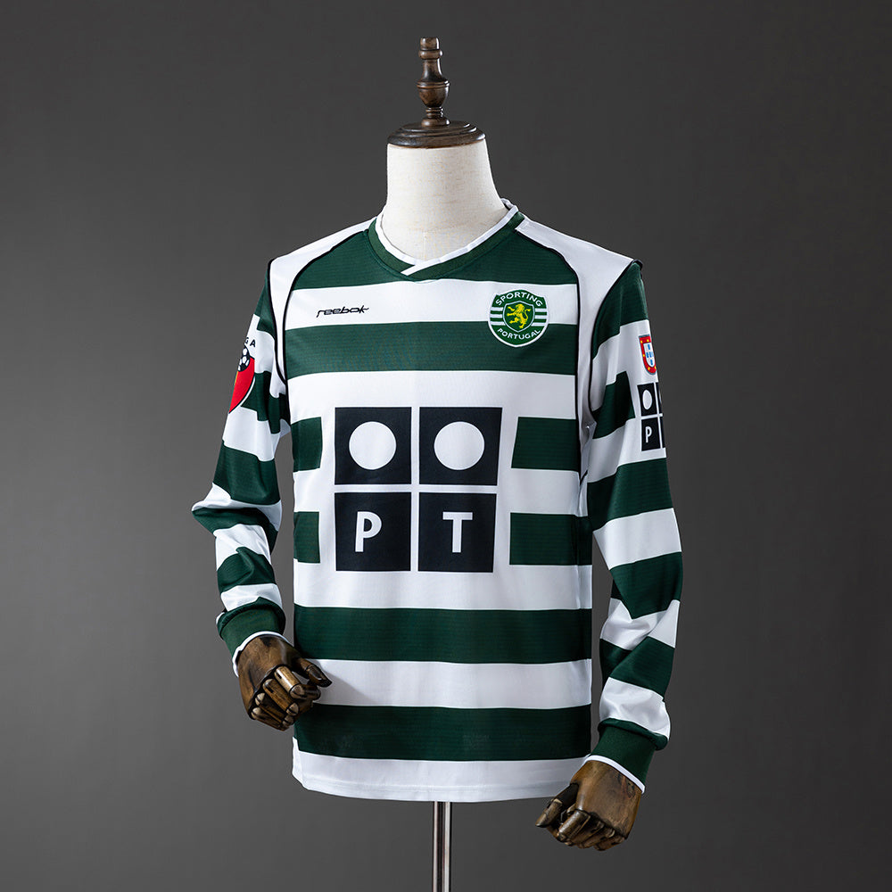 Camiseta Lisboa Local 01/03 Manga Larga Adultos