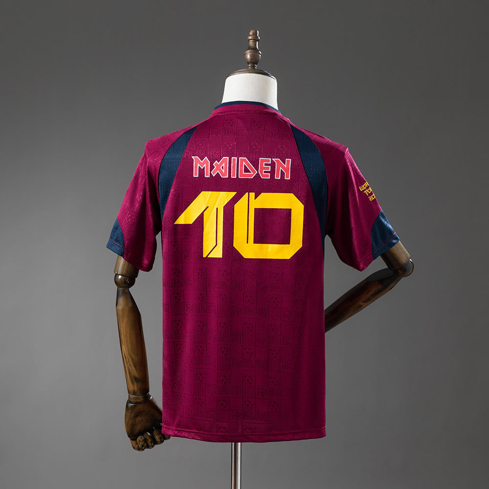 Camiseta Iron Maiden x West Ham United Visitante 2010 Adultos